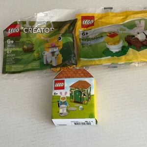 LEGO Easter Bunny Bundle 40031 30550 Hut